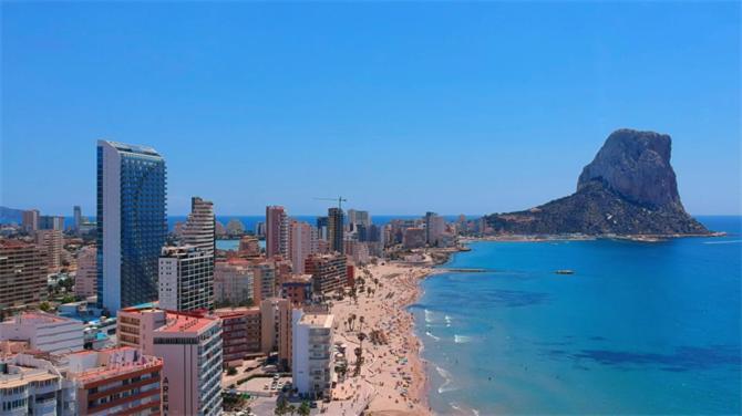Preciosa Apartamento 150M Del Mar Calpe Luaran gambar
