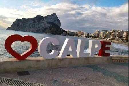 Preciosa Apartamento 150M Del Mar Calpe Luaran gambar